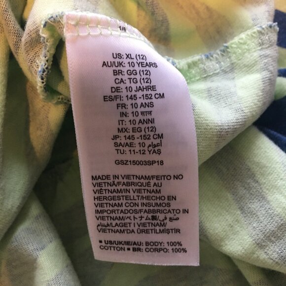 Girl Size XL 12 Clothing Lot 4x Pieces Bulk Summer Colorful Activewear Casual - Picture 14 of 15